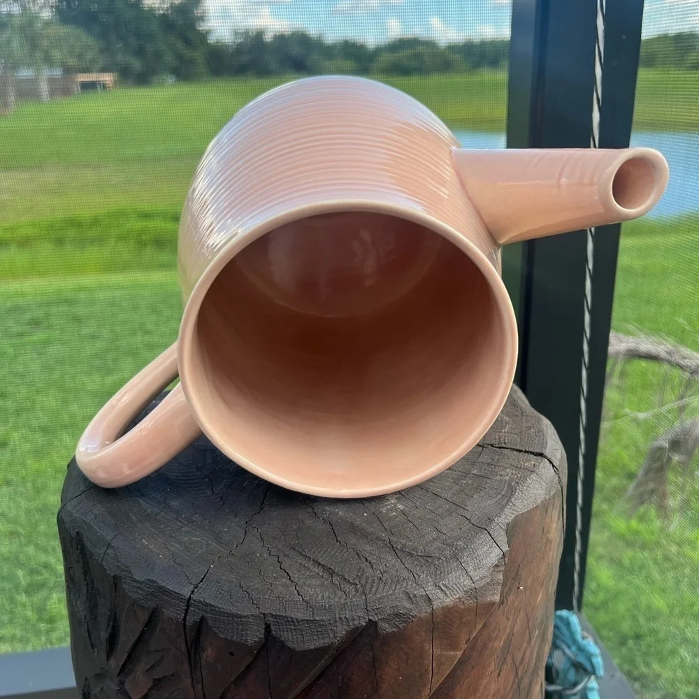 franciscan reflection peach 1982-1984 coffee pot USA 7 3/8” with lid